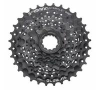 Shimano Cassette vélo CS-HG318 8 vitesses 11-32 dents HyperGlide Mixte Adulte Multicolore