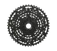 Shimano Cassette Cues LG300-10 Argenté 10 vitesses 11-48T Noir