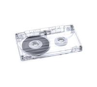 Cassette sonore transparente 45 min/60 min/90 min Option capture visuelle claire texture pour bandes de qualité studio de musique