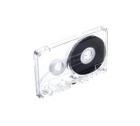 Cassette sonore transparente 45 min/60 min/90 min Option capture visuelle claire texture pour bandes de qualité studio de musique