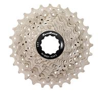 SunRace Cassette de vélo CSRS0 TAU 10 vitesses 11-32 dents Argenté (compatible Shimano)