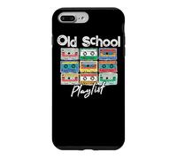 Cassette Tape Music 80s Old School Playlist Vintage Eighties Coque pour iPhone 7 Plus/8 Plus