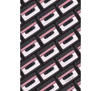 Cassette Tape Notebook: Funny Retro Mix Tape Lined Journal, The Perfect Novelty Nostalgic Music Gift for Anyone Who Loves Music - Multi Pink