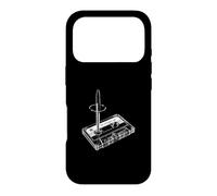 Cassette Tape Rewind Pen The Analog Age Nostalgie Coque pour iPhone 17 Pro