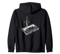 Cassette Tape Rewind Pen The Analog Age Nostalgie Sweat à Capuche