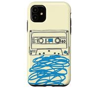 Cassette Tape Sketch Retro Mixtape Musique Esthétique Coque pour iPhone 11