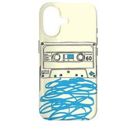 Cassette Tape Sketch Retro Mixtape Musique Esthétique Coque pour iPhone 17
