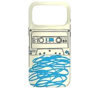 Cassette Tape Sketch Retro Mixtape Musique Esthétique Coque pour iPhone 17 Pro Max