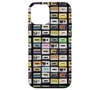 Cassette Tapes Mixtapes, Amateur de Musique rétro des années 1980 Coque pour iPhone 12 Mini