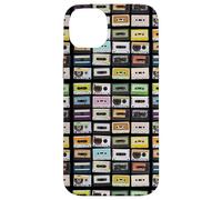 Cassette Tapes Mixtapes, Amateur de Musique rétro des années 1980 Coque pour iPhone 14 Plus