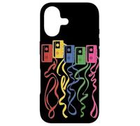 Cassette Tapes Vintage Pop Art Rétro Analogique Musique Lover Coque pour iPhone 17