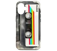 Cassette Transparente Vintage rétro Design 1980 Coque pour iPhone 16