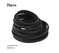 Cassette Universelle Pour Machine À Mélanger 20 Pièces Courroie En Caoutchouc Assortie Carrée Pour Enregistreur Baladeur Lecteur Dvd