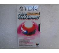 Cassette VHS / S-VHS de Nettoyage TDK CLVS-EB - K7 Video Head Cleaner Neuf