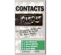 Cassette vidéo Contacts-3 1.don mccullin, 2.helmut newton, 3.duane michals, 4.sarah moon - Sylvain Roumette - Centre National De La Photographie - Livre CD - Textes lus CD
