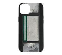 Cassette vidéo magnétoscope enregistreur années 80 90 rétro Coque pour iPhone 14 Plus