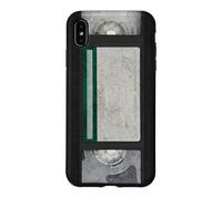 Cassette vidéo magnétoscope enregistreur années 80 90 rétro Coque pour iPhone XS Max