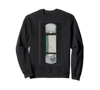 Cassette vidéo magnétoscope enregistreur années 80 90 rétro Sweatshirt