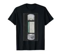 Cassette vidéo magnétoscope enregistreur années 80 90 rétro T-Shirt