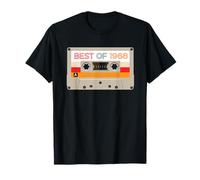 Cassette Vintage Cadeau d'anniversaire Born in Best of 1968 T-Shirt