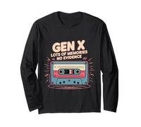 Cassette Vintage Gen X Lots of Memories No Evidence Manche Longue