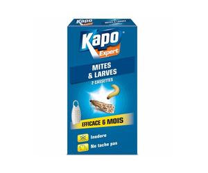 Cassettes anti-mites placard - KAPO - K-PRO EX 2K7 - Protection 6 mois - Jusqu'à 3 m³ - Parfum lavande