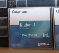 Cassettes De Données Ultrium LTO6 Quantum (1) 2500/6250 Go MR-L6MQN-01 NEUF