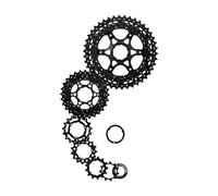 SunRace CSM990 Cassette pour VTT, 11-40 dents, 9 vitesses, noir