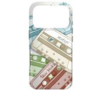 Cassettes rétro Aquarelle analogique Old School Mixtapes Coque pour iPhone 17 Pro