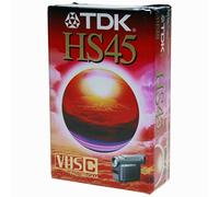 CASSETTES VHS-C TDK HS 45 MINUTES PAL SECAM