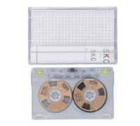 Cassettes Vierges à Haut rendement et Faible Bruit, durée d’Enregistrement de 46 Minutes, Cassettes Vierges à Bobine pour l’Enregistrement de Musique et de Voix, avec boîte de (Or)