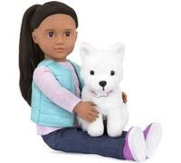 Poupée Cassie 46 cm Avec Chien - Our Generation