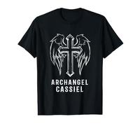 Cassiel L'Archange Traditionnel Chrétiens Catholiques Prière T-Shirt Graphique avec Valeur