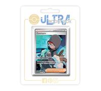 Cassiopée 086/064 Dresseur Full Art Secrète - Myboost X Écarlate et Violet 6.5 Fable Nébuleuse - Coffret de 10 Cartes Pokémon Françaises