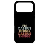 Cassius Name Cassius Personalized Name First Given Coque pour iPhone 17 Pro Max