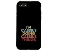 Cassius Name Cassius Personalized Name First Given Coque pour iPhone SE (2020) / 7/8