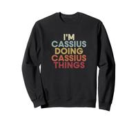 Cassius Name Cassius Personalized Name First Given Sweatshirt