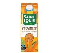 Cassonade Pack Bouchon Précision Saint Louis 650g/Boite - Offres de 1, 2, 3 et 4 Boite - Livraison Gratuite France (1 Boite)
