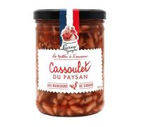 Cassoulet du Paysan aux Manchons de Canard Lucien Georgelin Le bocal de 830g