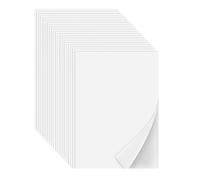 casstaly 20 Feuilles Adhésives Thermofusibles, Feuille de Tissu Thermofusible Double Face, Format A4, Entoilage Thermofusible