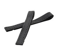 casstaly 2Pcs Brassard de Remplacement RéGlable et Respirant Bande de Sangle Souple pour Moniteur de FréQuence Cardiaque - (Noir)