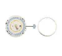 casstaly 705-3 705 Mouvement de montre à quartz avec affichage de la date, un bijou plus pile à l'intérieur du mouvement de montre standard, Argenté.
