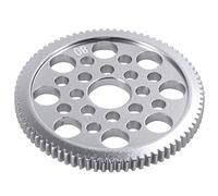 casstaly Engrenage Droit en Alliage D'Aluminium 48P 80T pour D3 S XI XIS 1/10 Drift Racing Car