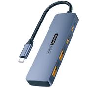 casstaly Hub USB C 10 Gbit/s haute vitesse USB Type-C 3.2 HUB pour PC, ordinateur portable, tablette, téléphone, disque dur