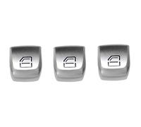casstaly Lot de 2 boutons de réparation pour interrupteur de vitre gauche et droite pour Classe C W205 C200 W253 GLC 260 2229052203
