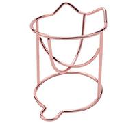 casstaly Maquillage Egg Puff Support De Rangement De Beauté Oeuf Shelf Gourd Puff Rack Outils De Beauté Éponge Egg Cat Support De Rangement Or Rose