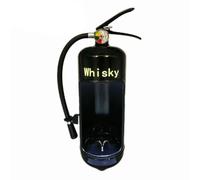 casstaly Mini bar, refroidisseur de vin amusant en métal, armoire à liqueur
