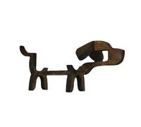 casstaly Porte-bouteilles de vin en bois en forme d'animal, support de bouteille de vin en bois, support de vin fantaisie, support de vin sur pied, facile à installer A