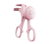 casstaly Recourbe-Cils Électrique avec 3 Modèles Chauffants, Mise en Forme de Permanente des Cils Portable et Pince à Cils Thermique Rose