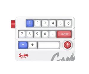 casstaly Sxs-K809 Clavier Mécanique Macro Défini Joystick Alliage D'aluminium Plugging Chaud Rgb Claviers de Personnalisé Ordinateur Portable A